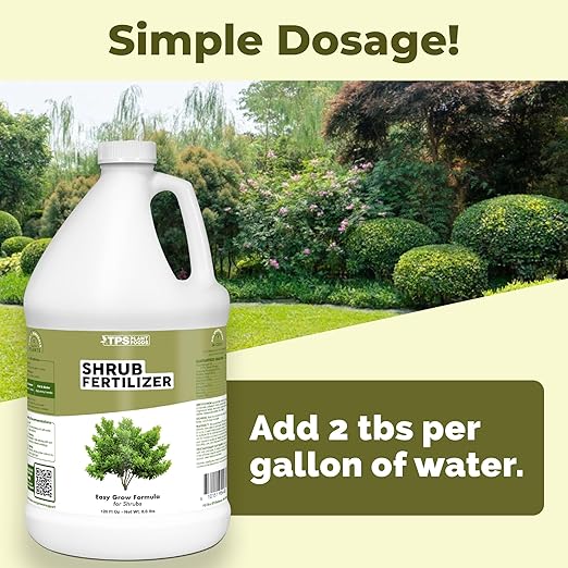 Shrub Fertilizer Complete Liquid Shrub Plant Food 1 Gallon (128 oz)
