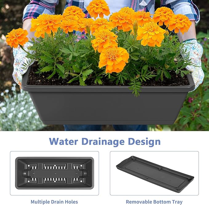 Raised Garden Beds with 6 Garden Planter Boxes Indoor Outdoor Vertical Raised Bed for Gardening Standing Planter Box with Legs 3 Tier Elevated Herbs Flowers Garden Planter for Patio Balcony Gray