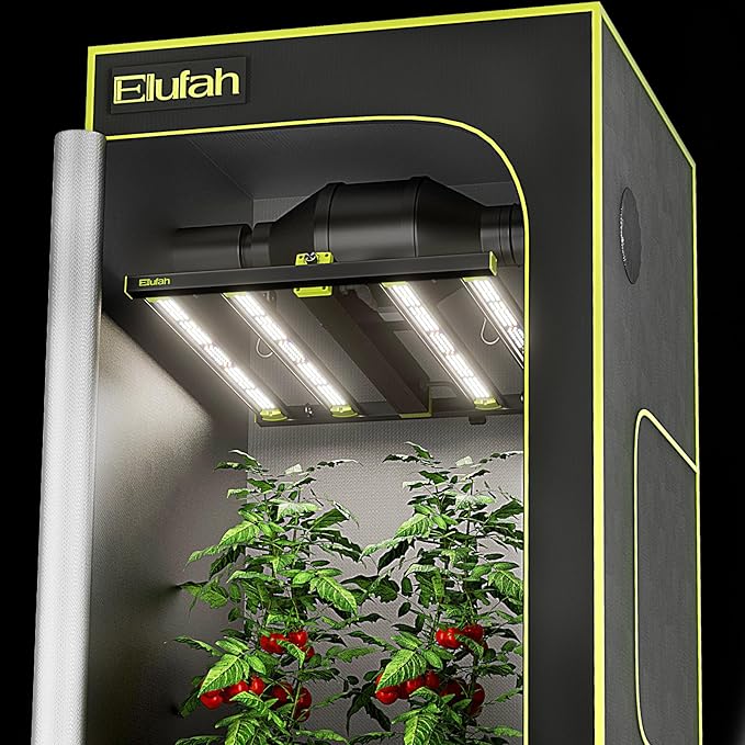 NHI3200 320W LED Grow Lights Commerial Full Spectrum Bar Style LED Grow Lamp for Indoor Plants Dimmable Daisy Chain 3X3ft Coverage Growing Lamp for Hydroponics Greenhouse Plant Growing