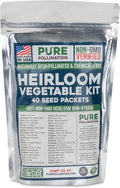 16500 Non GMO Heirloom Vegetable Seeds Survival Garden 40 Variety Pack