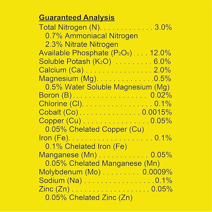 Dyna-Gro Bloom BLM-032 3-12-6 Plant Food 1-Quart