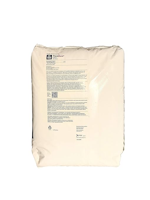 Yara Urea Fertilizer 46-0-0 Prilled Aqua Regia Gold Refining Greenway Biotech Brand 50 Pounds