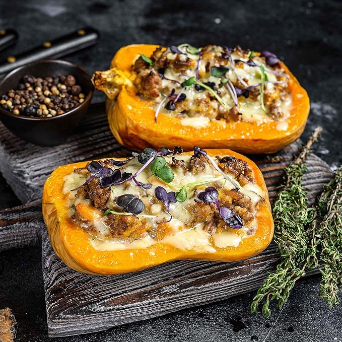 Eden Brothers Squash (Winter) Seeds - Honeynut Non-GMO Seeds for Planting 1 oz | Low-Maintenance Vegetable Seeds Plant During Warm Season Zones 10 3 4 5 6 7 8 9