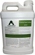 18-3-6 Enhanced Foliar Fertilizer – Fast-Acting Nitrogen Formula with Seaweed Extract &amp Fulvic Acid – Professional Liquid Turf Nutrient for Rapid Green-Up &amp Root Strength – 2.5 Gallon Jug