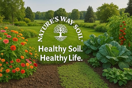Nature’s Way Soil Liquid Lawn Soil Conditioner – Humic Acid &amp Kelp Liquid Aeration for Compacted Soil – Root Growth Booster for Grass &amp Lawns – 32 oz Concentrate