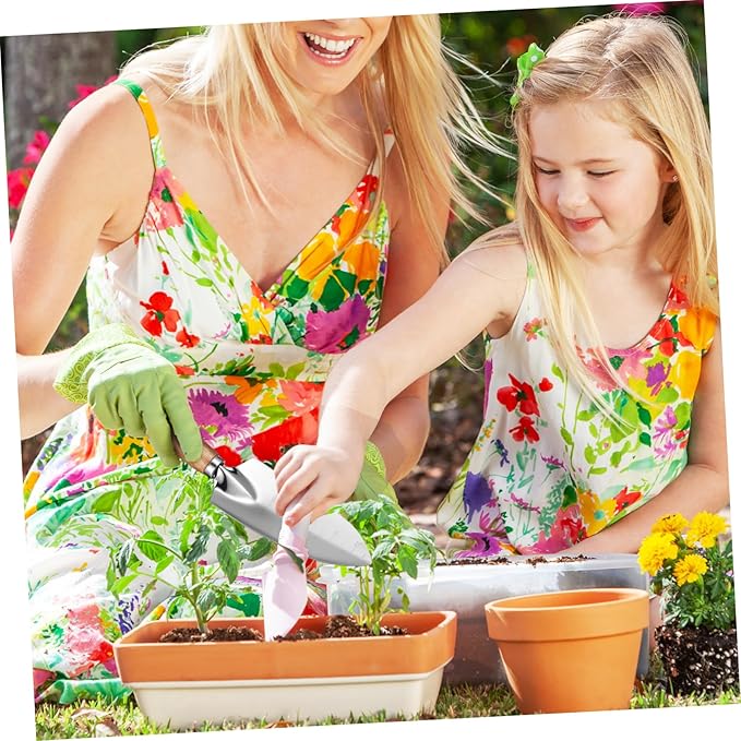 Kisangel 1set Garden Tools Set Hand Tools Handles Trowel Weeder and for Gardening Enthusiasts and Home Gardeners