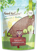 Food to Live - Radish Seeds for Sprouting 3 Pounds Edible Seeds Pure Vegan Kosher Bulk. Rich in Vitamin C. High Germitation Rate. Grow Sprouts and Microgreens for Salad Sandwiches Rolls.