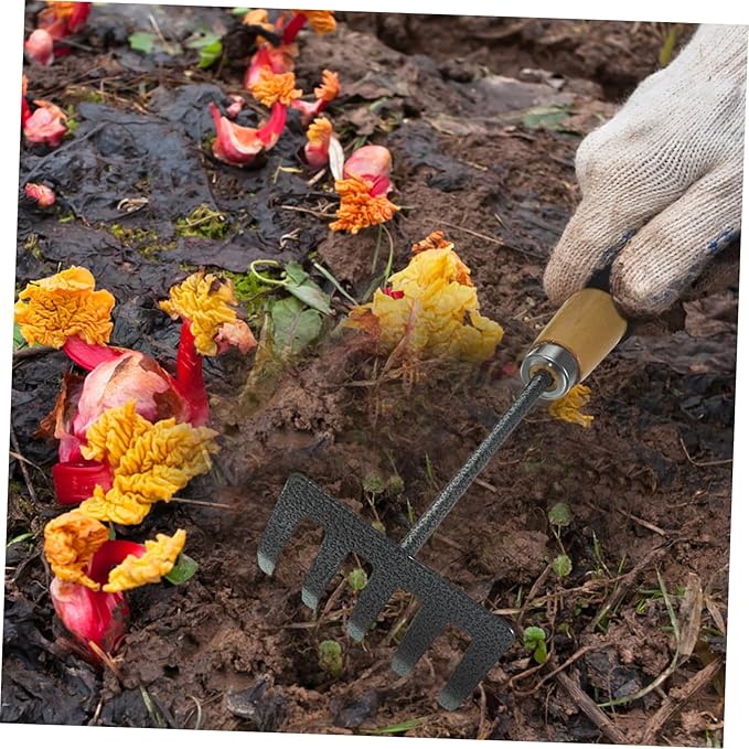 SUPVOX 1set Gardening Tools Kit Versatile Hand Tools Garden Shovel Rake and Trowel for Easy Planting and Weeding for Home and Outdoor Use