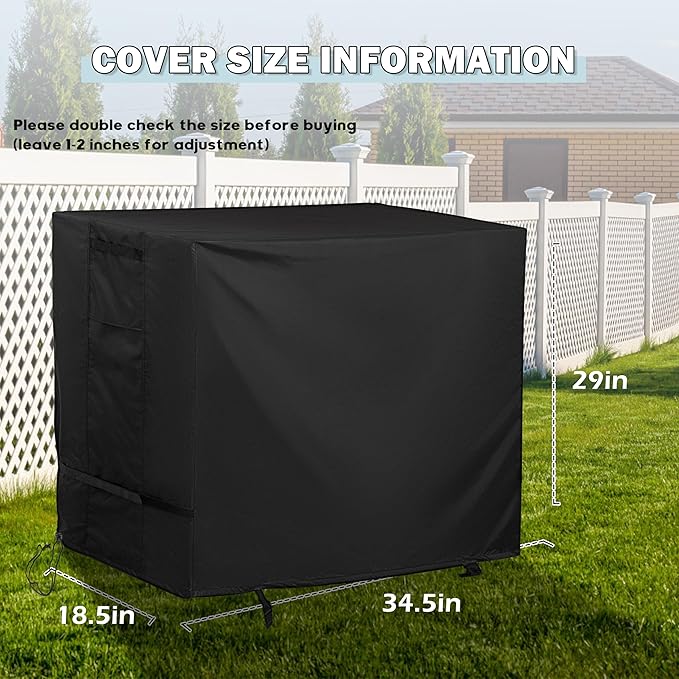 Outdoor Raised Garden Bed Cover for Best Choice Products 34x18x30in Raised Garden Bed Outdoor Planter Box Stand Cover for Mobile Elevated Wood Planter/Planting Bed