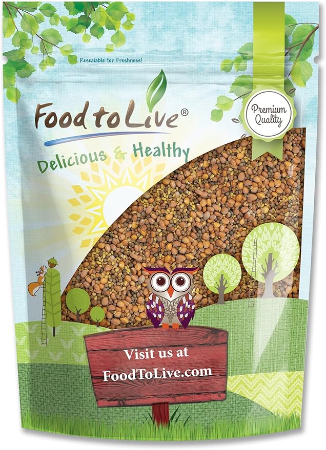 Food to Live Spicy Mix of Sprouting Seeds 5 Pounds - Broccoli Radish Alfalfa Kosher Raw