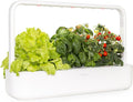 Click &amp Grow Indoor Herb Garden Kit with Grow Light | Easier Than Hydroponics Growing System | Smart Garden for Home Kitchen Windowsill | Vegetable &amp Herb Garden Starter Kit with 9 Plant pods