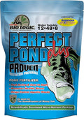 BioLogic Perfect Pond Plus Fish Pond Fertilizer Granular Fish Pond and Plant Fertilizer Fast Acting &amp Easy to Apply 25 lb Bag Broadcasts 5 Acres