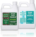 Micronutrient Booster Fertilizer (32 Ounce) and Accelerate Non-Ionic Liquid Surfactant (32 Ounce) - Simple Grow Solutions - Lawn Garden and Indoor Plants