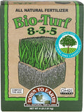 Down To Earth All Natural Fertilizers Organic Bio-Turf Lawn Food for Grass Landscape and Ornamentals - Works with Lawn Spreaders 8-3-5 4 lb