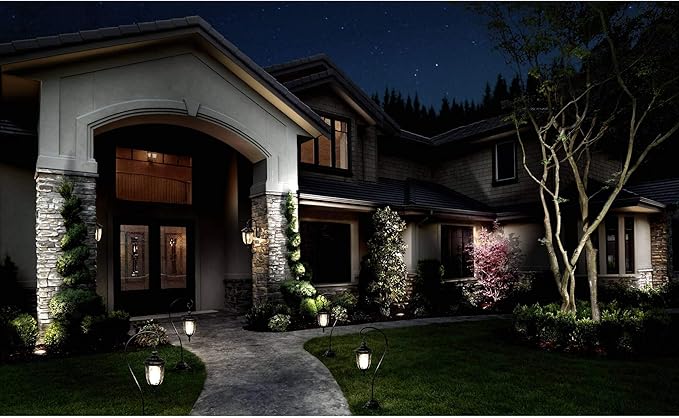 Kichler 15087AZT Down Accent 1-Light 12V Textured Architectural Bronze