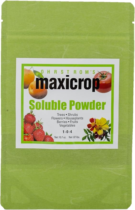 Maxicrop 1025 Soluble Powder Fertilizer 10.7-Ounce 12-Pack