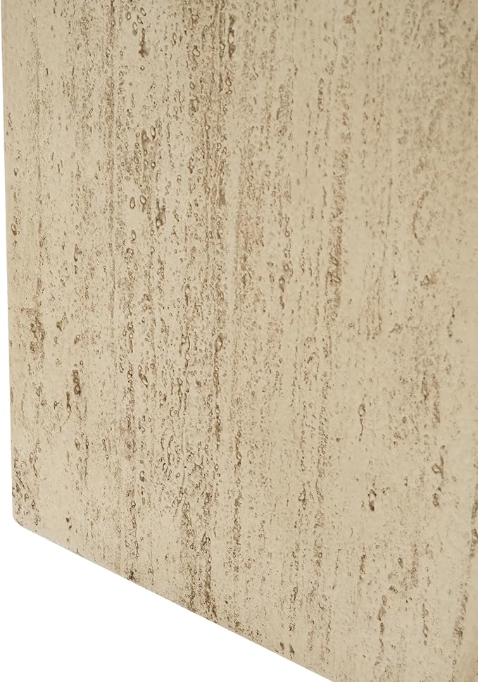 Handmade Rectangle Planter Box 27''H Travertine