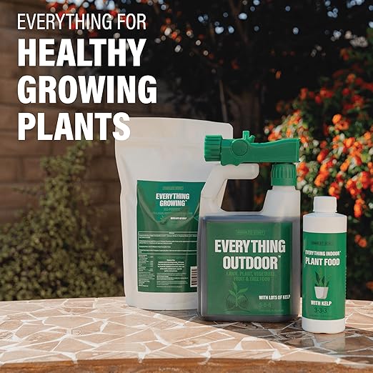 Humboldts Secret Everything Kit 3-in-1 NPK Nitrogen Phosphorus Potassium with Kelp - Everything Indoor Plant Food 3-3-3 Everything Outdoor 5-5-5 and Everything Growing 20-20-20 (The Everything Kit)