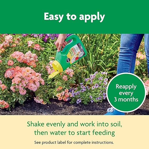 Miracle-Gro Shake 'N Feed All Purpose Plant Food - Outdoor and Indoor Plant Food for In-Ground and Containers Feeds for up to 3 Months 4.5 lbs. (Pack of 6)