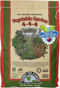 Down To Earth All Natural Fertilizers Organic Vegetable Garden - Plant Food for Vegetables Herbs Greens and Raised Beds 4-4-4 25 lb