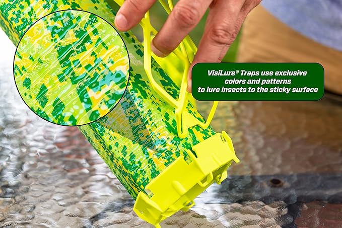 RESCUE! VisiLure® TrapStik for Wasps Mud Daubers Carpenter Bees – 3 Pack