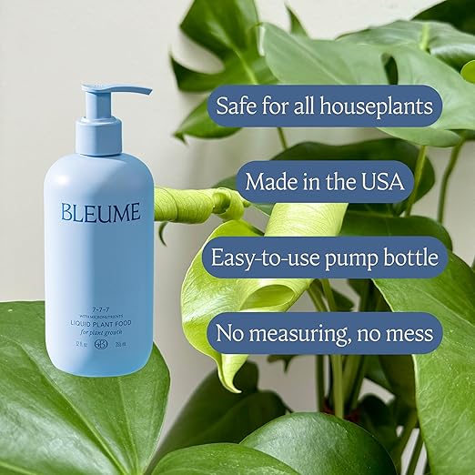 Liquid Plant Food All-Purpose Houseplant Fertilizer NPK 7-7-7 with Micronutrients Made in The USA Plant Food for Houseplants Potted Plants Vegetables Flowers and Tropicals