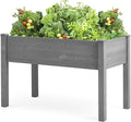 Raised Garden Bed Outdoor Horticulture with Legs Elevated Wood Raised Planter Boxes w/Stable Rectangle Structure Standing Planter for Vegetables Flowers Herbs Planting