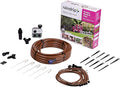 Raindrip SDFSTH1P Automatic Drip Irrigation Watering Kit with Timer for Flowers Shrubs and Trees Waters up to 10 Plants Includes Timer with Customizable Settings 2 GPH Drippers