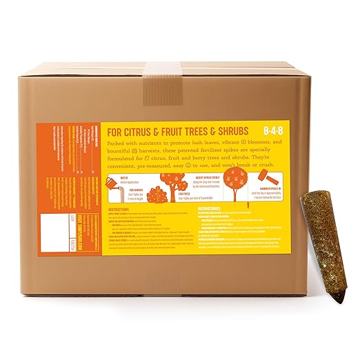 Fertilizer Spikes for Citrus &amp Fruit Trees &amp Shrubs (72 Spikes - 18.0 Lbs)