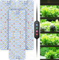 36W(Acutal Power) Full Spectrum Grow Lights for Indoor Plants – 576 LEDs4/8/12/16/20H TimerDaisy ChainWide Lighting Area for Seed Starting(Pack3)