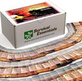 Garden Heirloom Seed Vault 100 Variety Over 17500 Vegetable Fruit and Herbs Seeds Non-GMO Non-Hybrid Plus Free Microgreens Kit