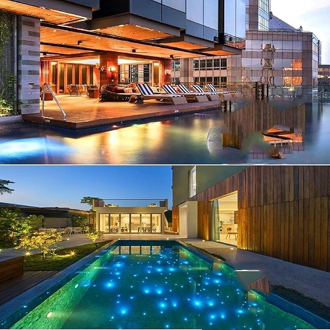 Underground Light LED - LED Beam Spotlight Adjustable 180° Landscape Light IP68 Waterproof LEDs Spotlight Stainless Steel Fountain Villa Rockery Underwater Lights Waterproof Outdoor