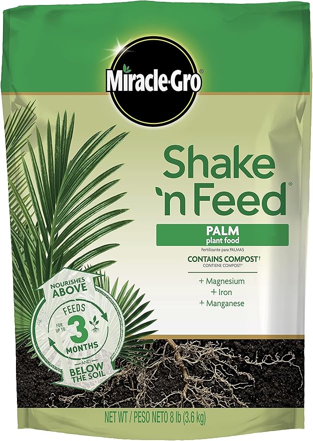 Miracle-Gro Shake 'N Feed Palm Plant Food 8 lb. Feeds up to 3 Months