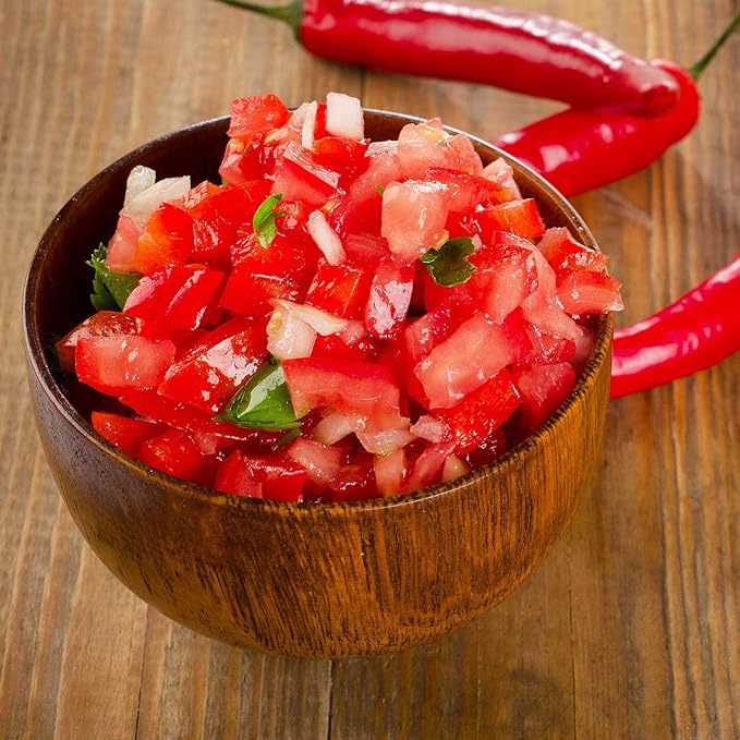 Mexican Salsa &amp Hot Sauce Making Kit | Basic | 6 Non-GMO Seed Varieties | Mexican Seeds for Salsa Hot Sauce Pico De Gallo | Includes Jalapeno Pepper Tomato Cilantro Herb Chives Onion More