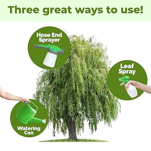 Willow Fertilizer – Liquid Plant Food for Fast Growth Stronger Roots &amp Healthy Growth 1 Gallon