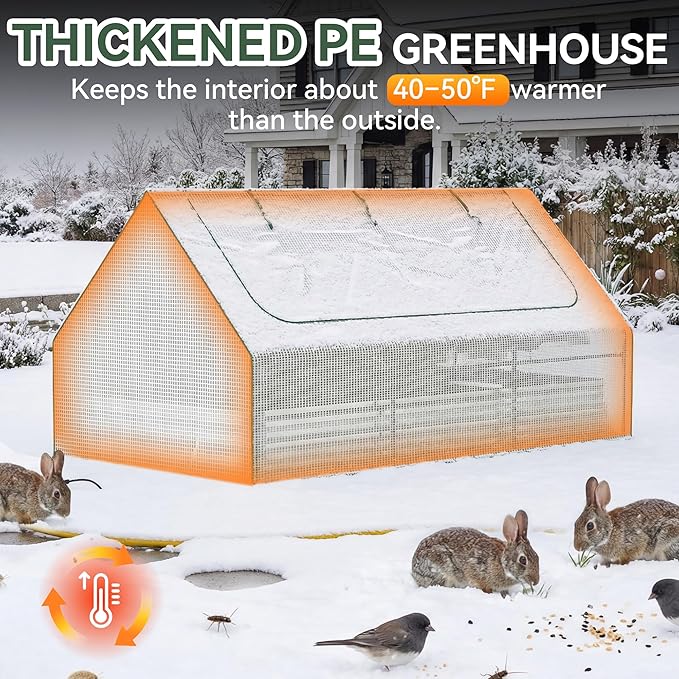 Raised Garden Bed with Self-Watering System 8x4x1 ft Elevated Planter Boxes Outdoor with PE Cover Galvanized Raised Beds for GardeningVegetablesFlowers Backyard Patio