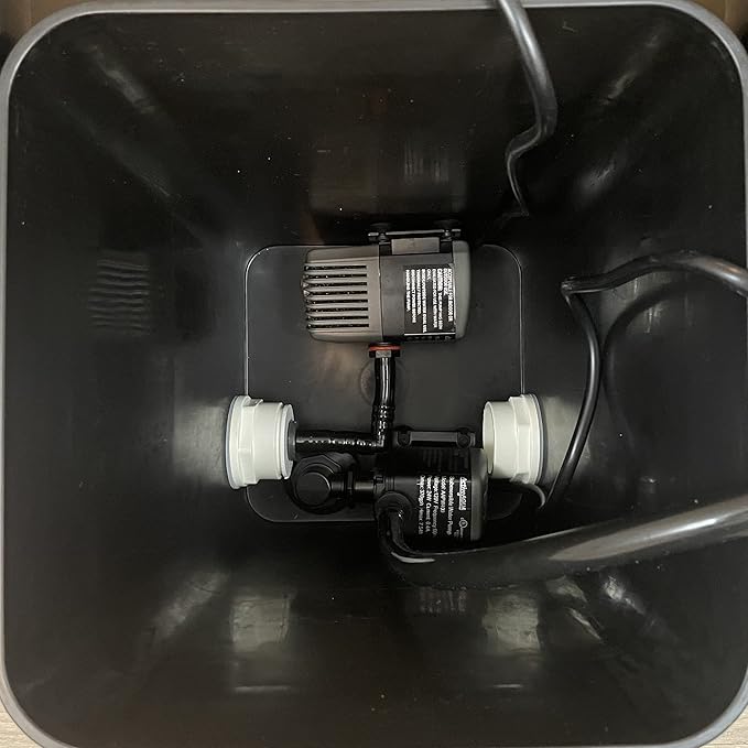 Recirculating Deep Water Culture RDWC Hydroponic Grow Kit System 5 Gallon 4 Site with Connected Reservoir