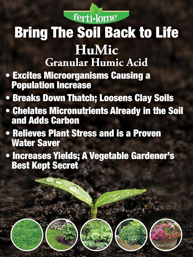 Fertilome (13125) HuMic Granular Humic Acid (3.25 lbs) Soil Ammendment