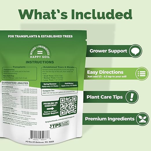 Root Stimulator for Trees – Prevents Transplant Shock with Beneficial Bacteria &amp Mycorrhizae for Rapid Root Establishment 16 oz