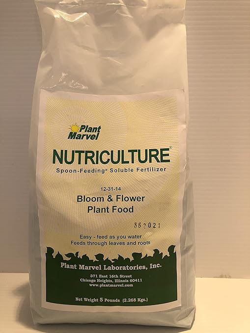 12-31-14 + Bloom &amp Flower Plant Food Plant Marvel 5 - Lb. Bag (5 pounds)