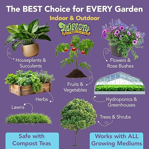 Mycorrhizal Fungi for Soil Root Stimulator for Plants Ultra Concentrated Mycorrhizae for Plants Strong Roots &amp Living Soil Trifecta Myco Supreme Plant Root Stimulator for Tree Rose and Flower