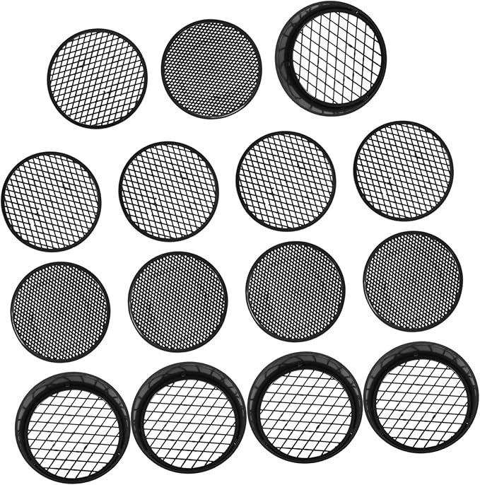 5sets Gardening Sifting Pan Soil Sieve Tool Set for Efficient Soil Grading and Composting Lightweight and Portable Mesh Filters for Balcony and Gardens