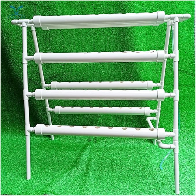 Hydroponic Tower Growing Sytem 72 Sites 8 Pipes Hydroponic Grow Kit Garden Planting Equipment Nft Soilless Balcony Indoor Greenhouse Tool Lettuce Strawberry Easy to Insta