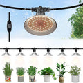 Outdoor LED Grow Light Waterproof String Plant Growing Light 21 FT Full Spectrum Growth Light Suitable for Garden Farm Flower Seedling Greenhouse Grow Light (6 Light)