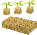 UPKOCH 100pcs Planting Cubes for Hydroponics Soilless Cultivation Blocks for Garden Plant Propagation Nutrient-Rich Starter Plugs for Growth Indoor Systems