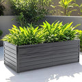 Metal Raised Garden Bed Outdoor Galvanized Raised Large Planter Raised Beds Kit Planting Fruit Flower (6x3x2FT)
