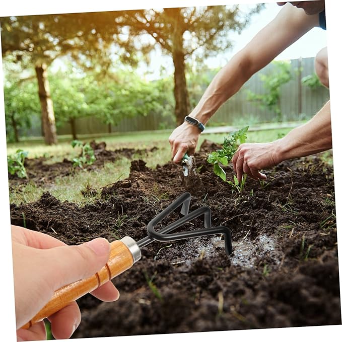 1 Set Garden Tools Set Portable Gardening Hand Tools for Soil Loosening Weeding and Planting Durable Mini Garden Accessories for Vegetables and Flowers