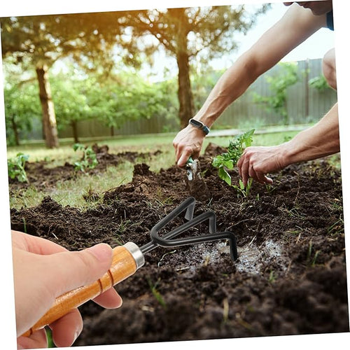 1 Set Garden Tools Set Portable Gardening Hand Tools for Soil Loosening Weeding and Planting Durable Mini Garden Accessories for Vegetables and Flowers