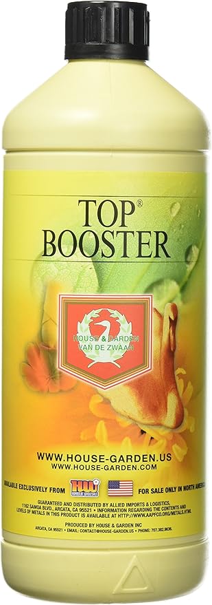 House &amp Garden Top Booster Plant Nutrient Fertilizer 1-Liter