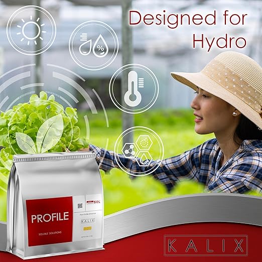 KALIX Profile 1-0-22 Bloom Finisher | High-Potassium Water-Soluble Fertilizer for Late-Stage Flowering &amp Ripening | Clean Plant Supplement for Soil Hydro &amp Drip Systems | 2lb